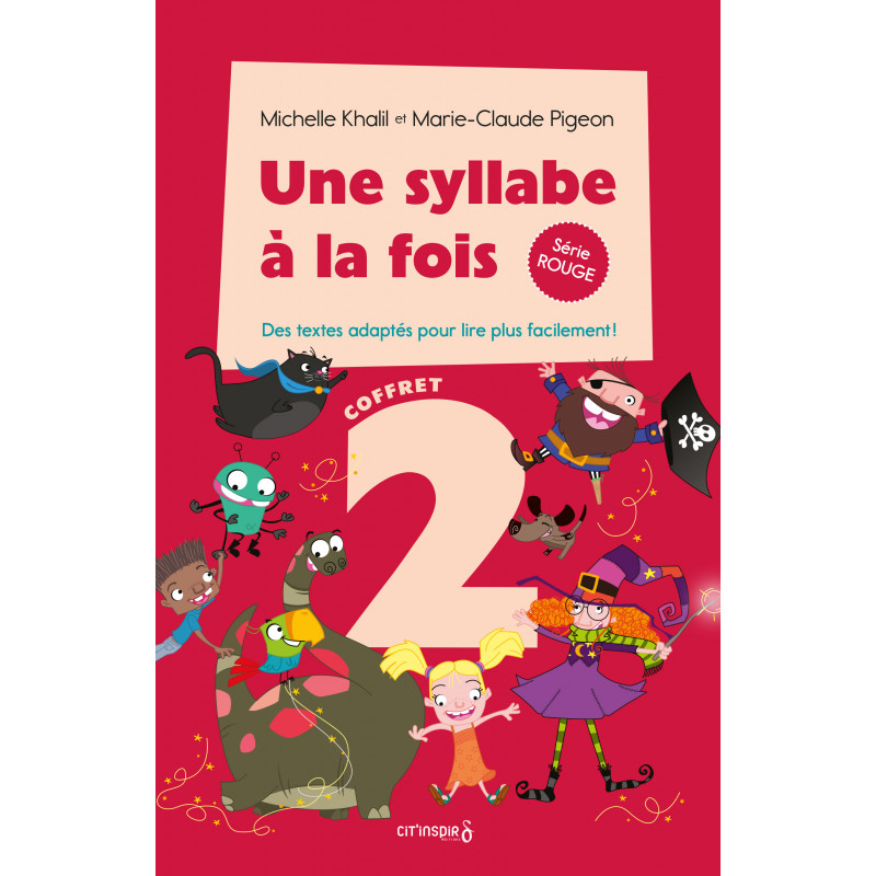 Une syllabe à la fois - Coffret 2 série rouge