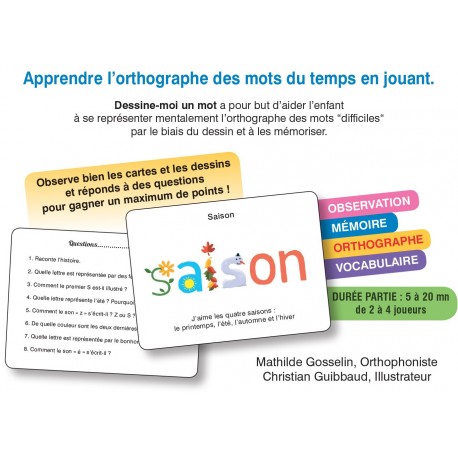 Dessine-moi un mot - Les mots du temps