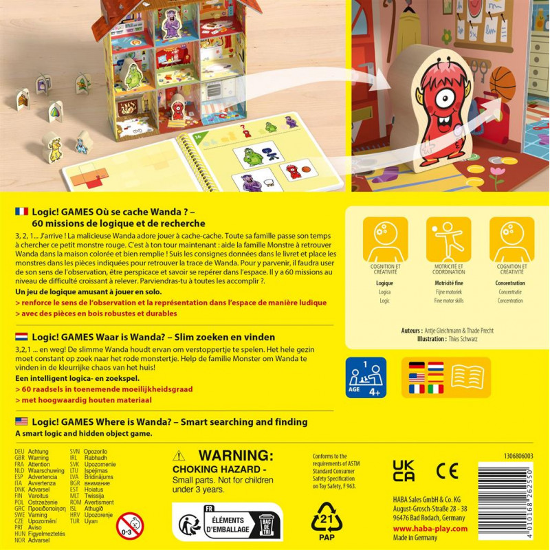 LOGIC! GAMES : OÙ SE CACHE WANDA ?