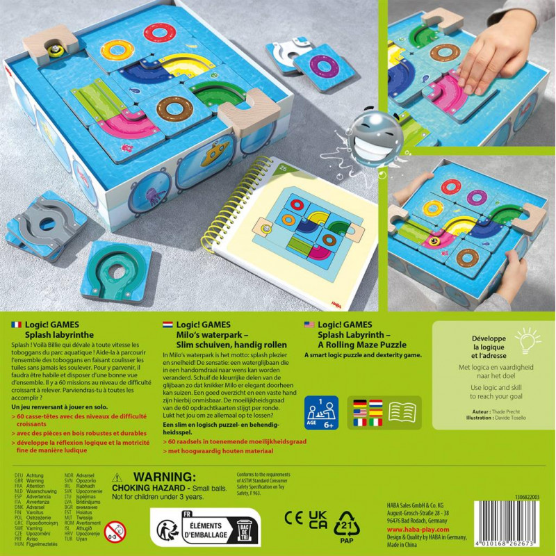 LOGIC! GAMES : SPLASH LABYRINTHE