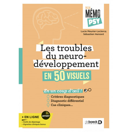 Mon mémo-psy - Les troubles du neurodéveloppement en 50 visuels