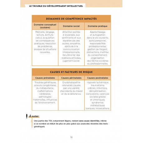 Mon mémo-psy - Les troubles du neurodéveloppement en 50 visuels