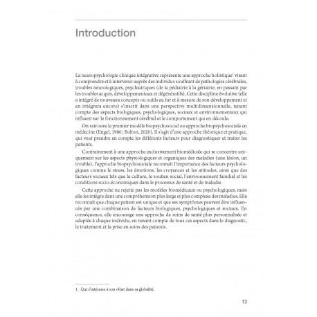 L’approche intégrative en neuropsychologie