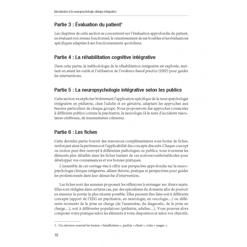 L’approche intégrative en neuropsychologie