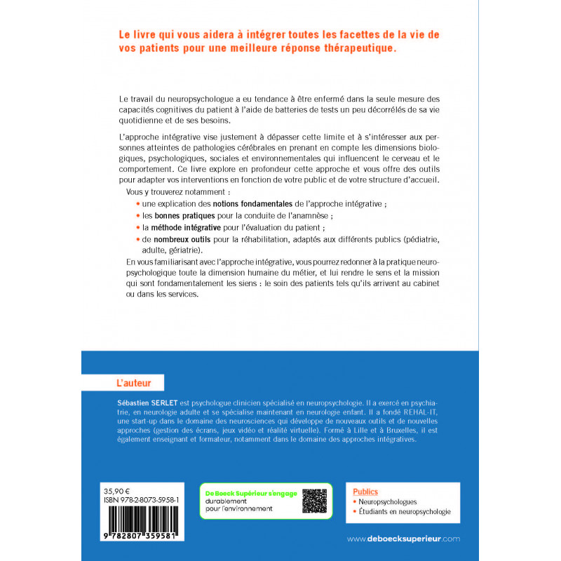 L’approche intégrative en neuropsychologie