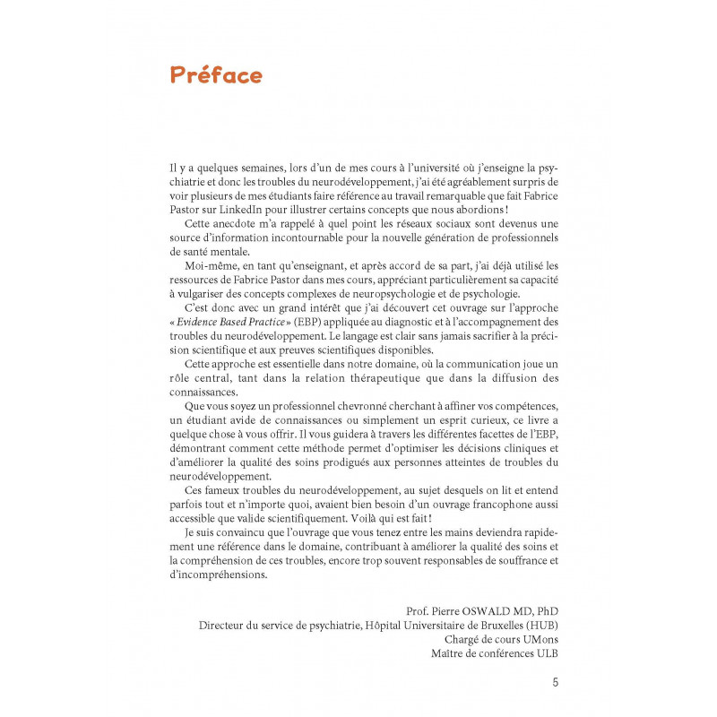 Diagnostic et accompagnement des troubles du neurodéveloppement