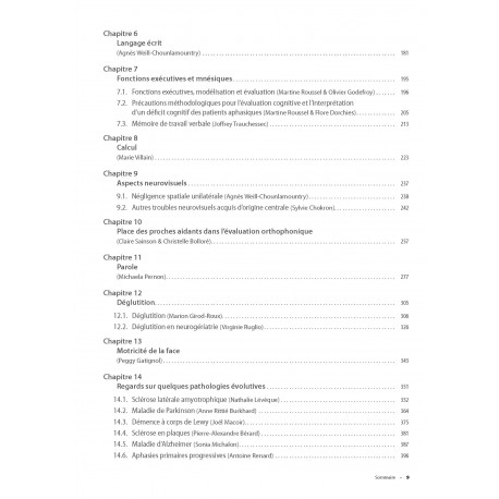 Neurologie et orthophonie - Tome 1 : Théorie et évaluation des troubles acquis de l'adulte