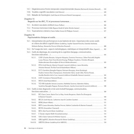 Neurologie et orthophonie - Tome 1 : Théorie et évaluation des troubles acquis de l'adulte