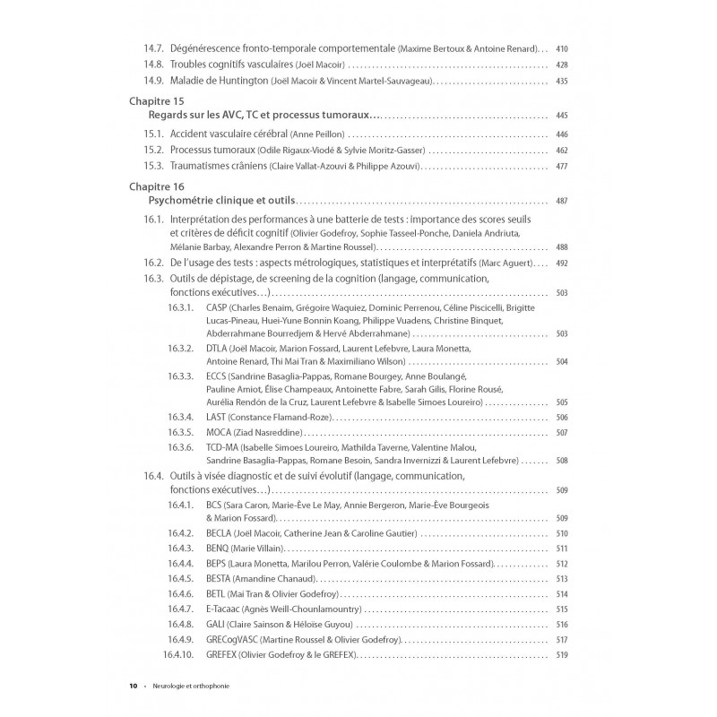 Neurologie et orthophonie - Tome 1 : Théorie et évaluation des troubles acquis de l'adulte