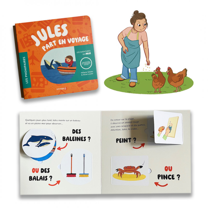 Jules part en voyage