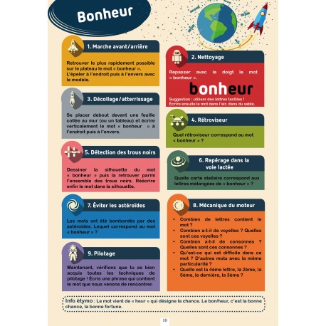 Objectif orthographe :  Des plateaux de jeu + 1 PDF avec les activités