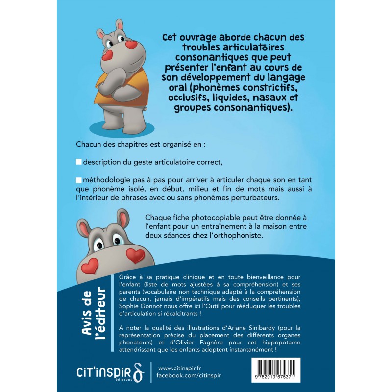 Pour en finir avec les troubles d'articulation