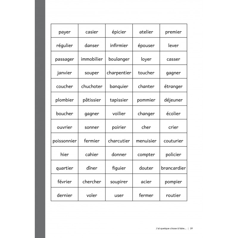 J'ai quelque chose à faire