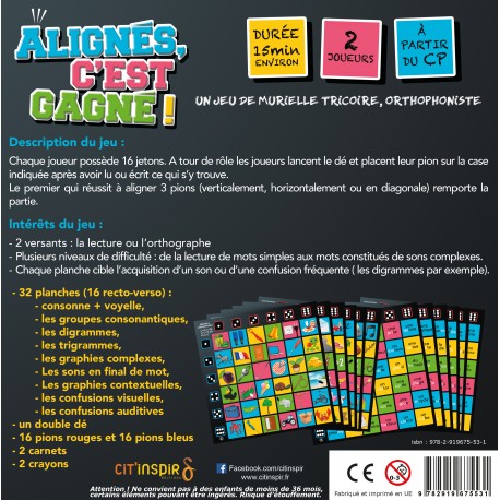 Alignés c'est gagné !