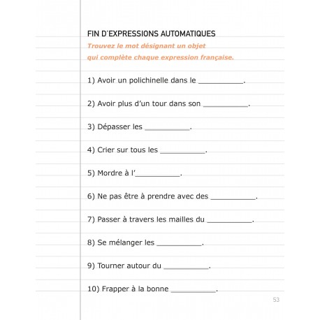 Passez-moi l'expression