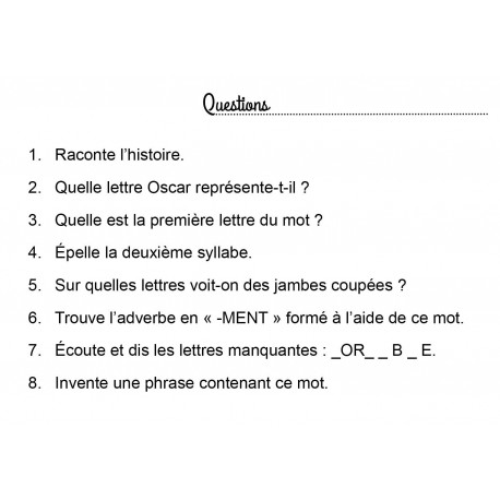 Dessine moi un mot - les mots du cm2