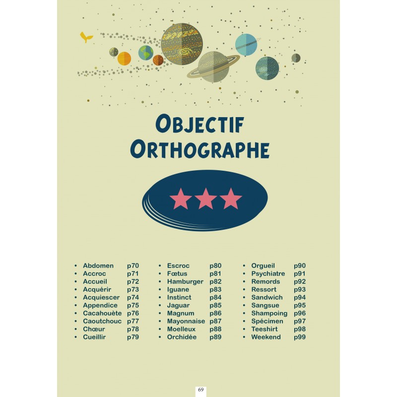 Objectif orthographe :  Des plateaux de jeu + 1 PDF avec les activités