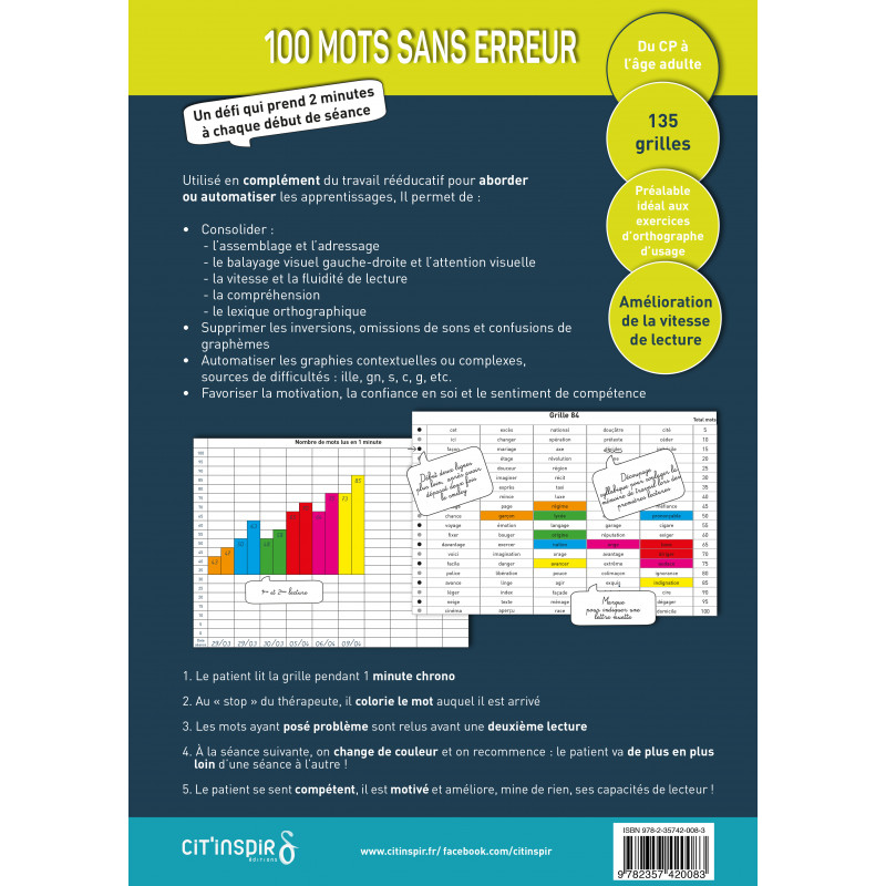 100 mots sans erreur