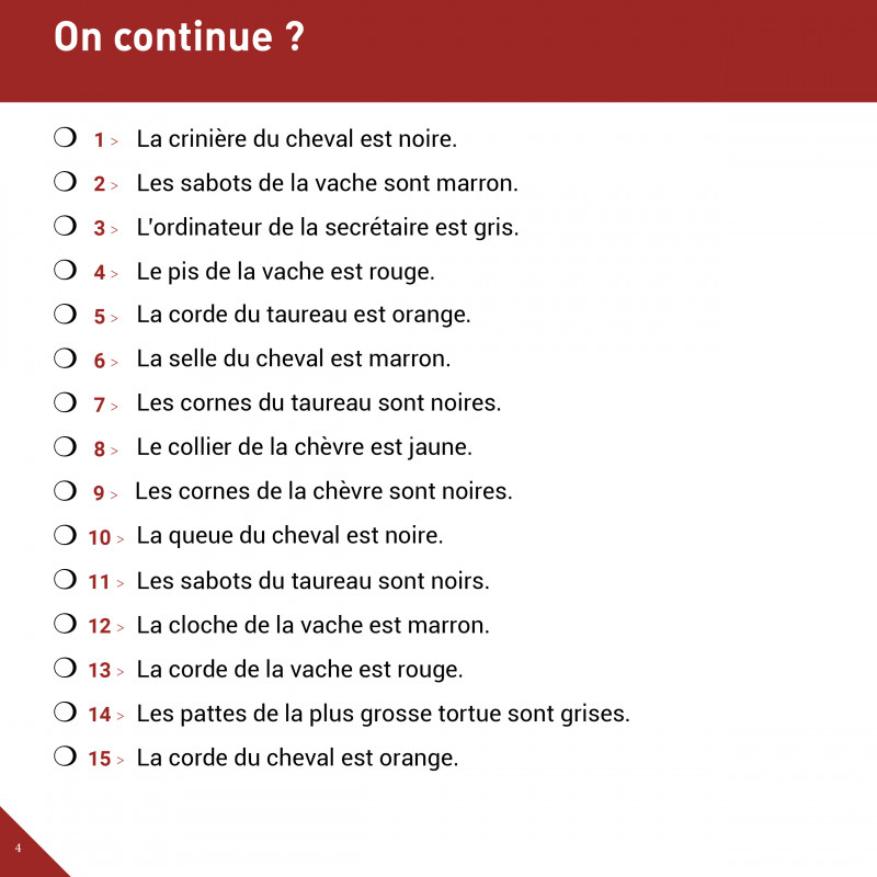 Poster à lire et à colorier