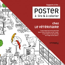 Poster à lire et à colorier