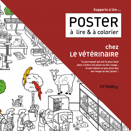 Poster à lire et à colorier