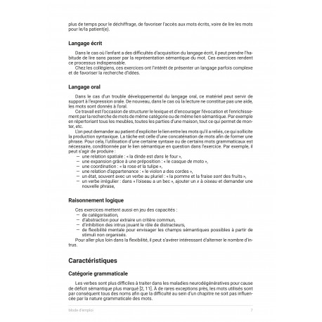 Les liaisons sémantiques