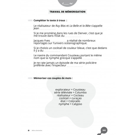 Mémo devinettes