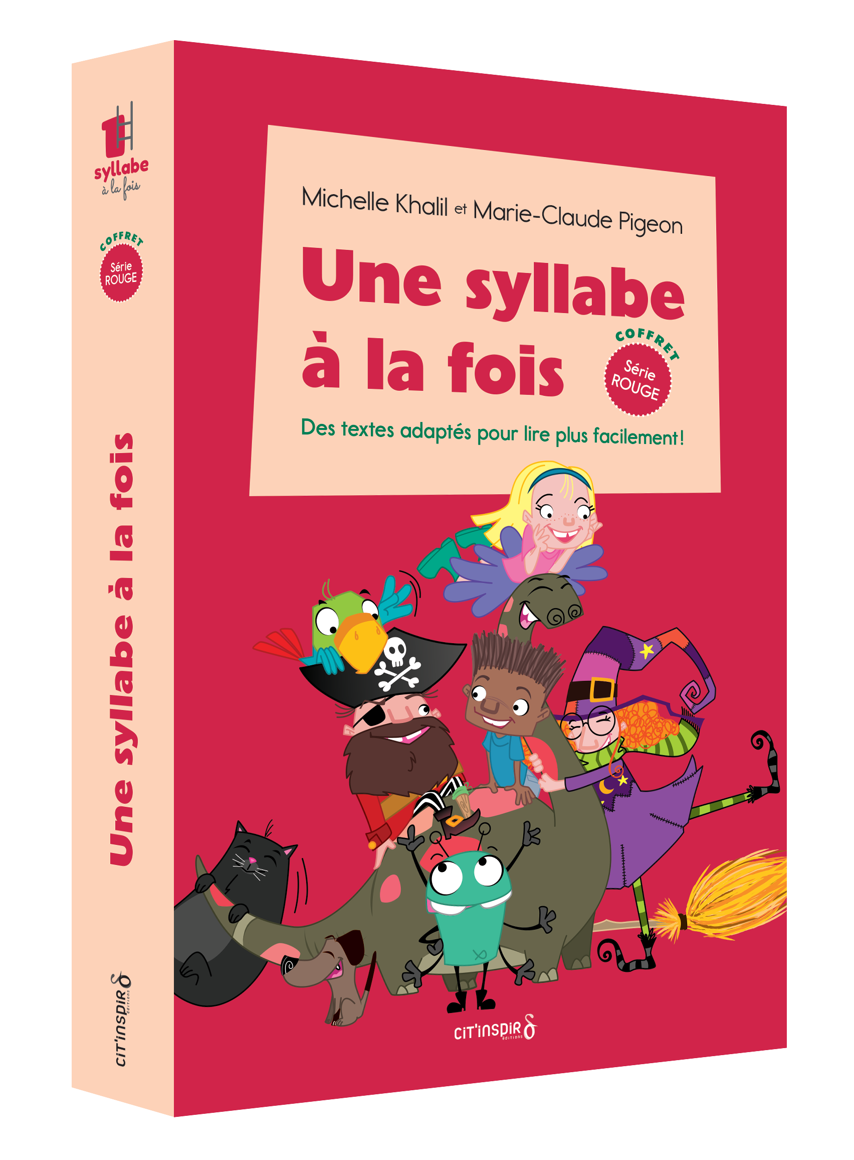 Une syllabe à la fois - série rouge