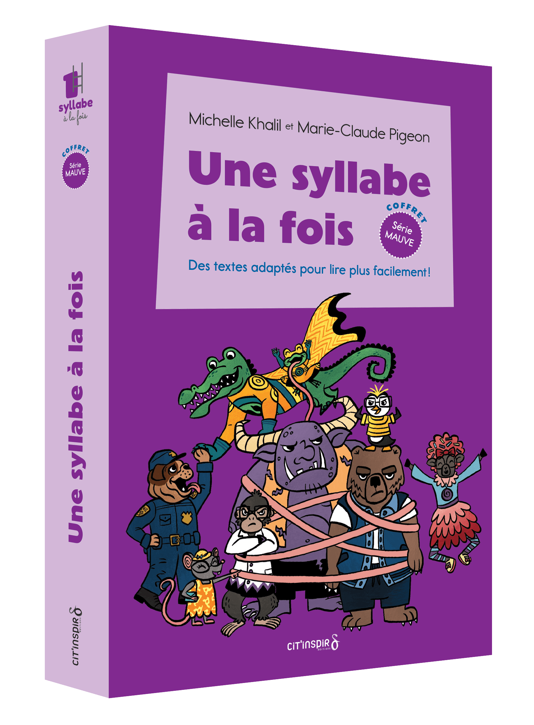 Une syllabe à la fois - série mauve